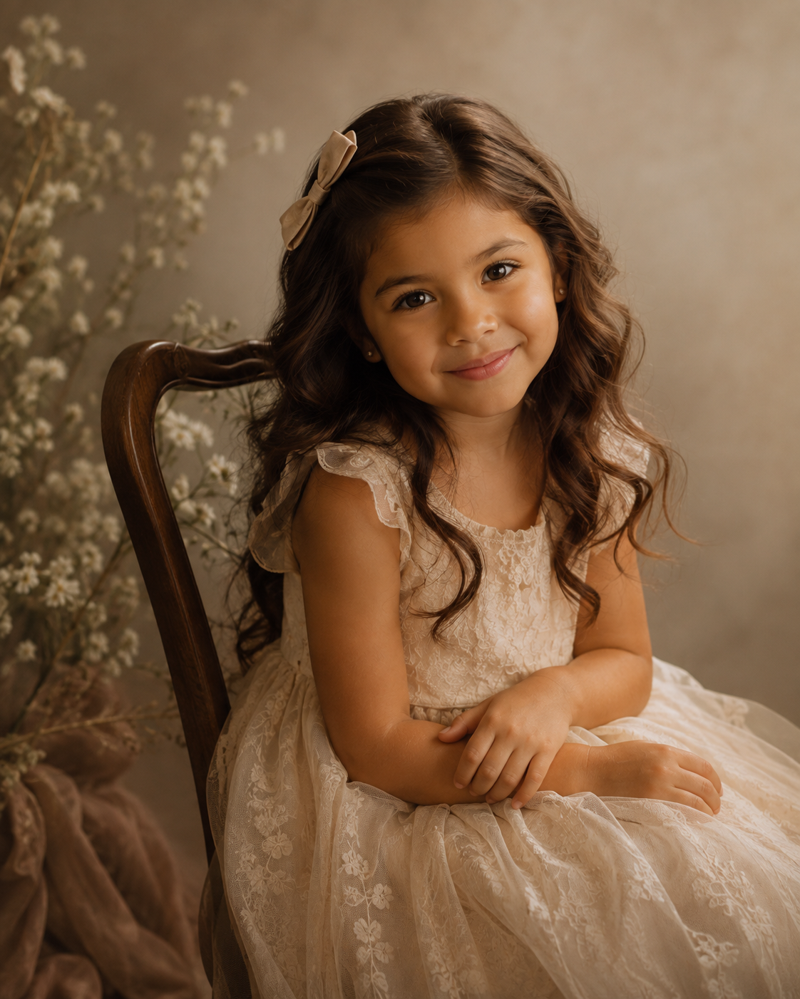 Children's portrait session