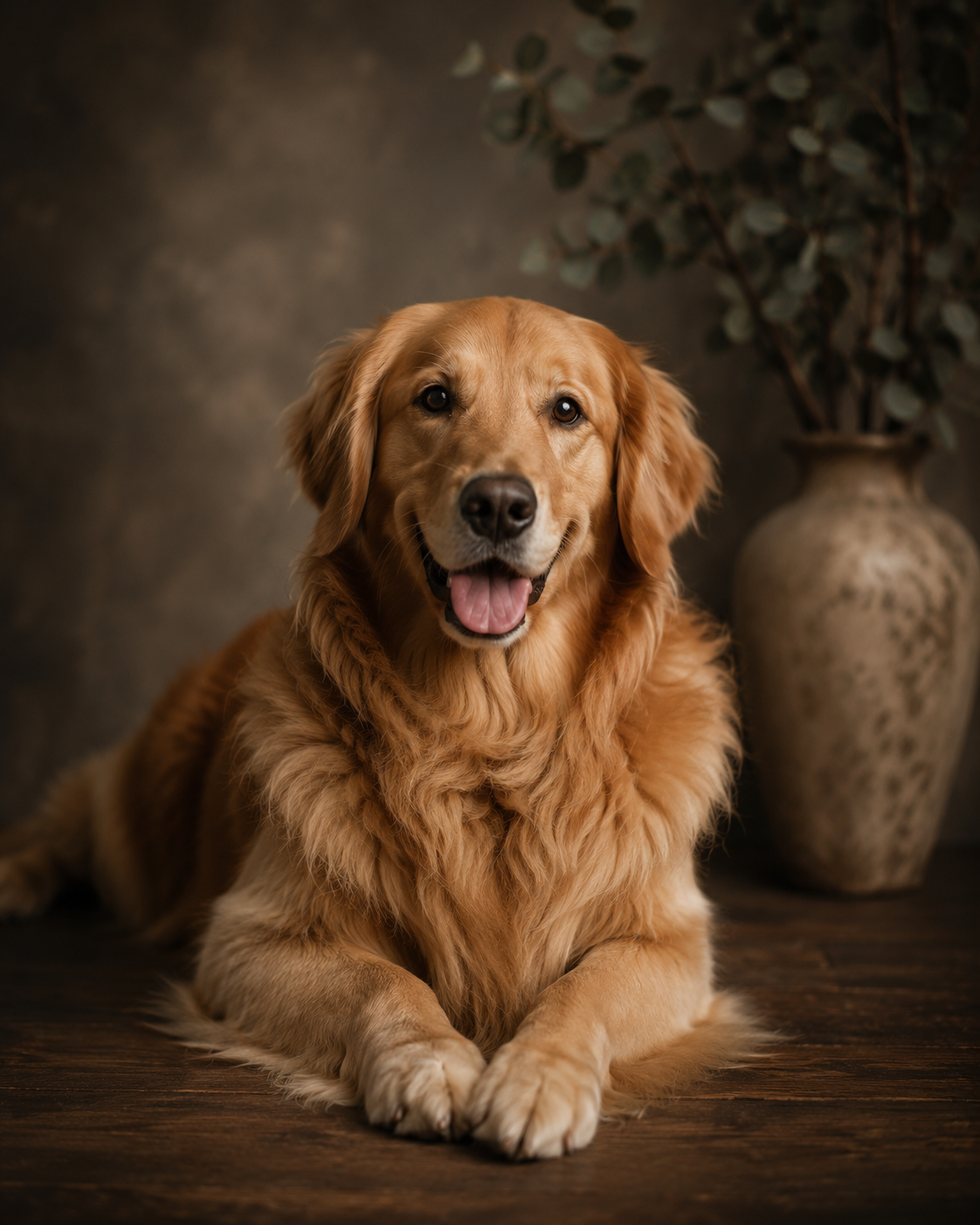 Pet portrait session